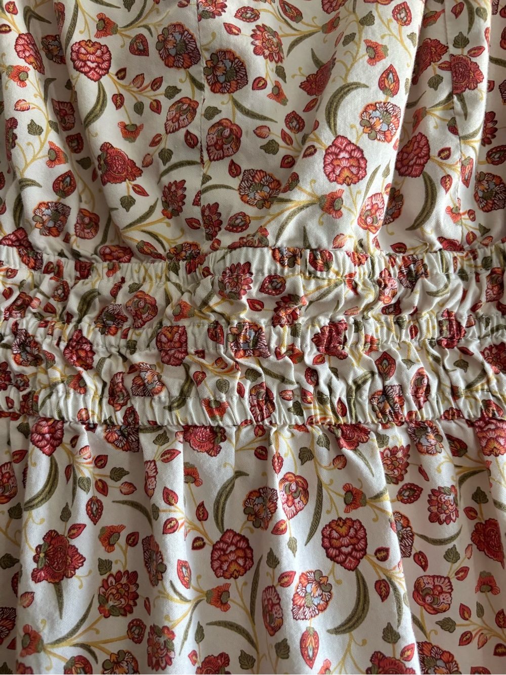 100% Cotton Old Navy XL Floral Dress - with Pockets! - Picture 3 of 7